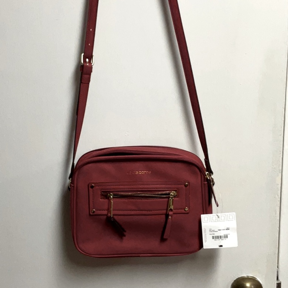 Liz Claiborne small red crossbody